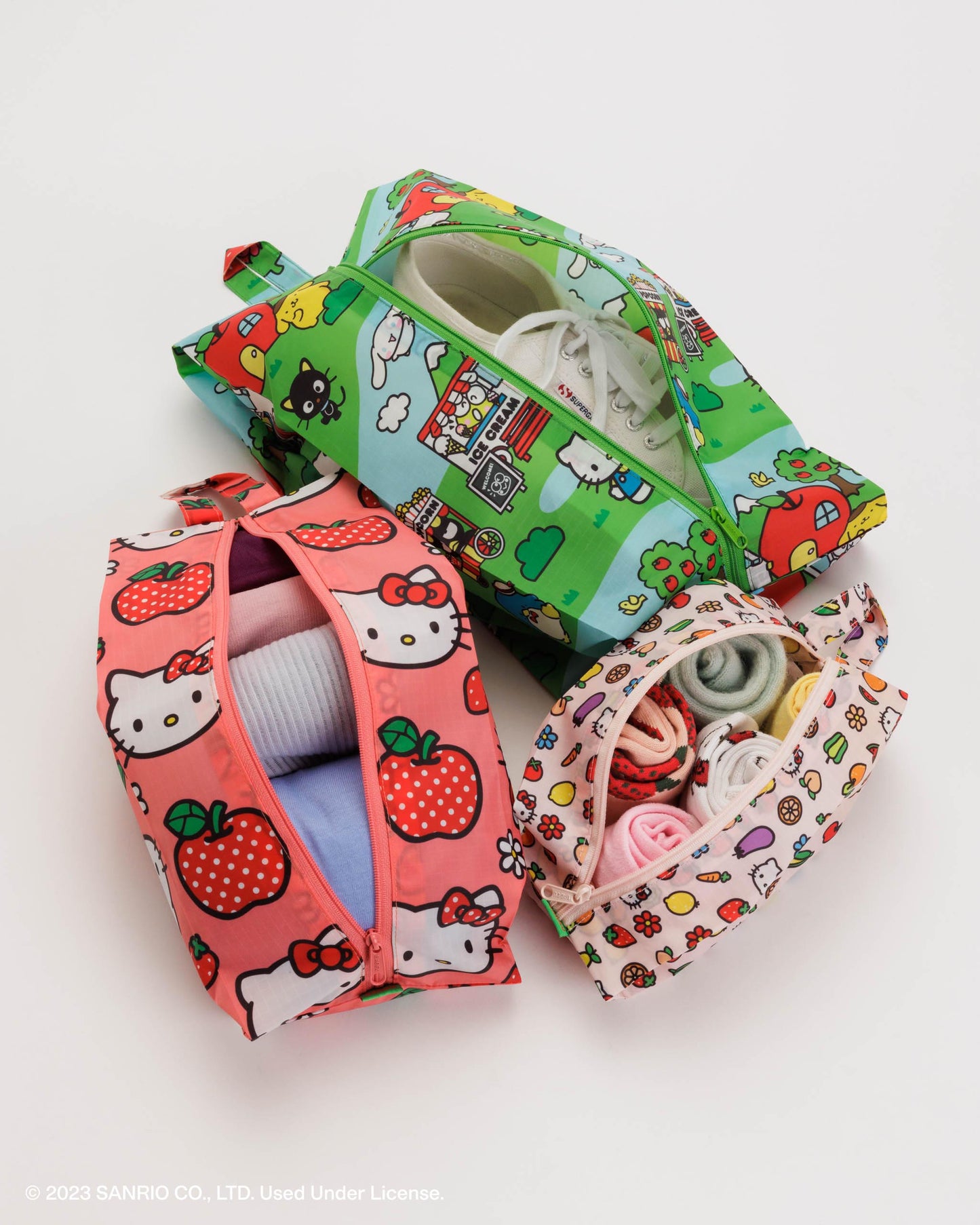 Baggu Hello Kitty reusable bag set