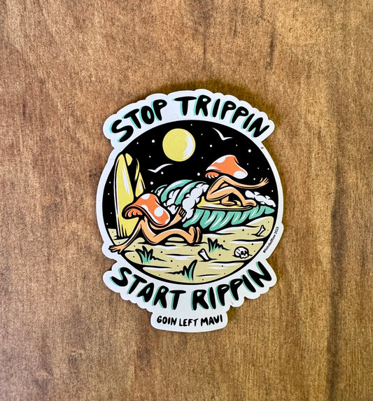 GL x Loindaflow Stop Trippin Die Cut Magnet