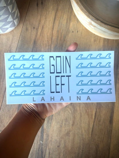 Goin Left Sticker Collection - Pack of 6
